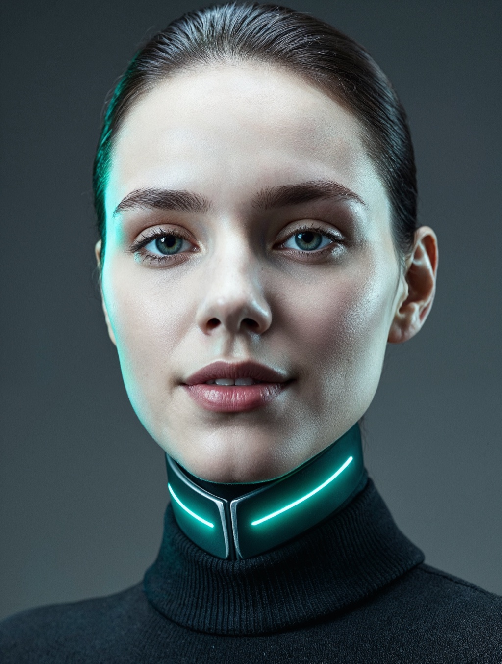 Android assistant portrait